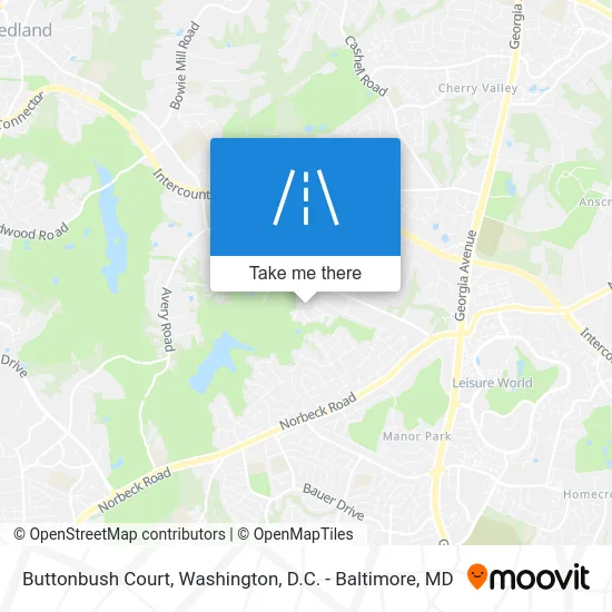 Buttonbush Court map