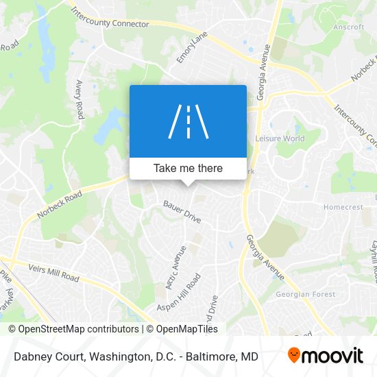 Dabney Court map