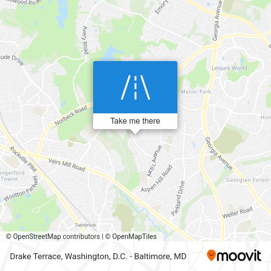 Mapa de Drake Terrace