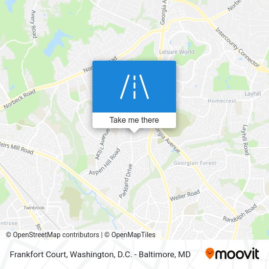 Frankfort Court map