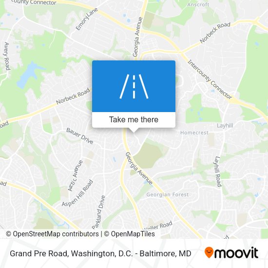 Grand Pre Road map