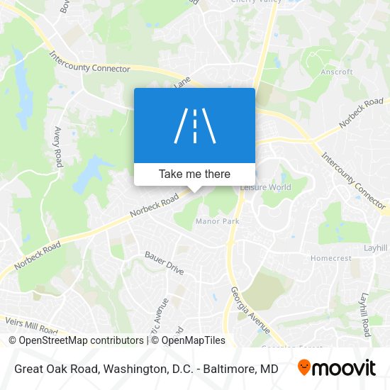 Great Oak Road map