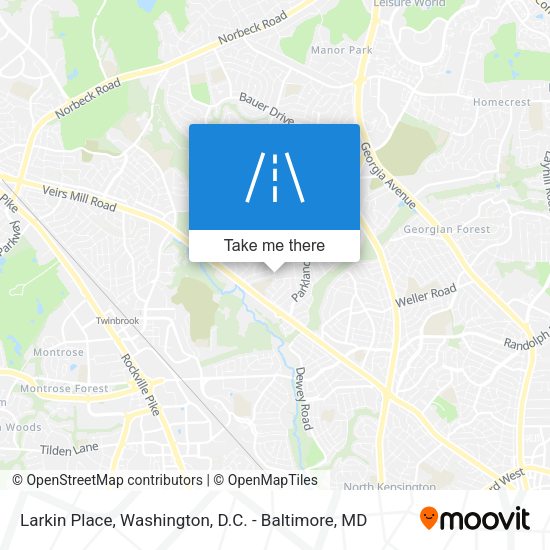 Larkin Place map