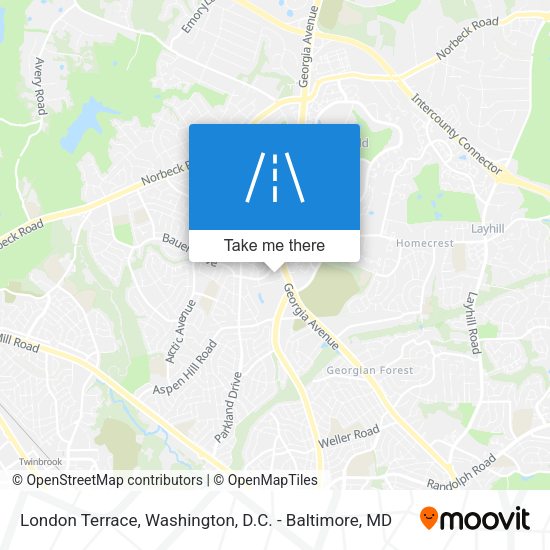 London Terrace map