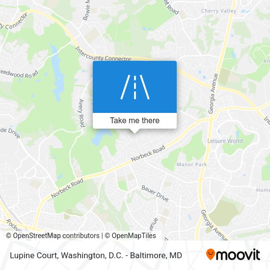 Lupine Court map