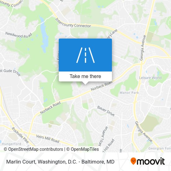 Marlin Court map