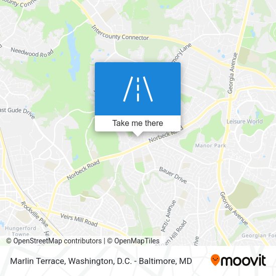 Marlin Terrace map