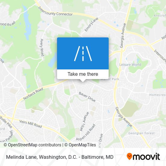 Melinda Lane map