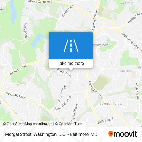 Morgal Street map