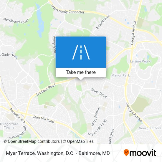 Myer Terrace map