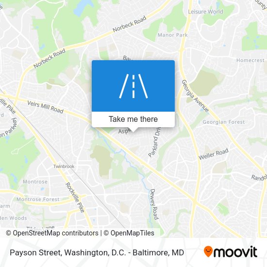 Payson Street map