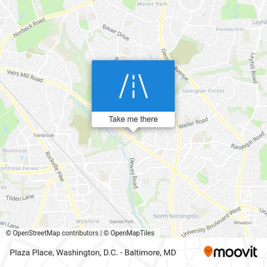 Plaza Place map