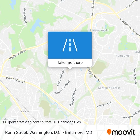 Renn Street map