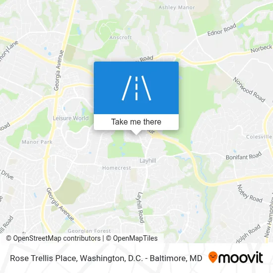 Rose Trellis Place map