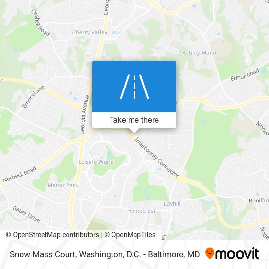 Snow Mass Court map