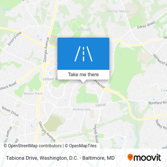 Tabiona Drive map
