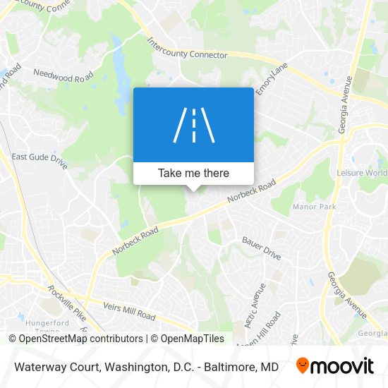Waterway Court map