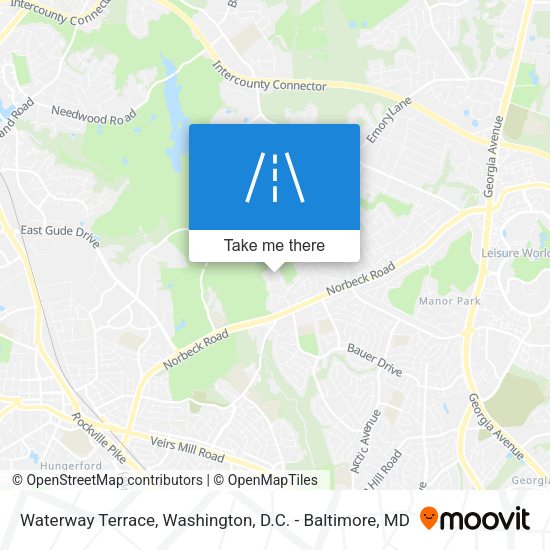 Waterway Terrace map