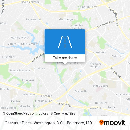Chestnut Place map