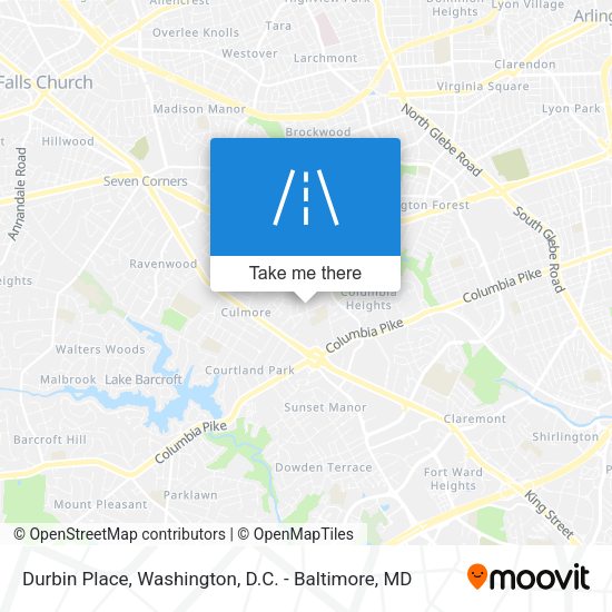 Durbin Place map