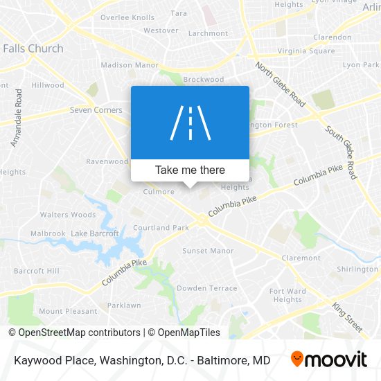 Kaywood Place map