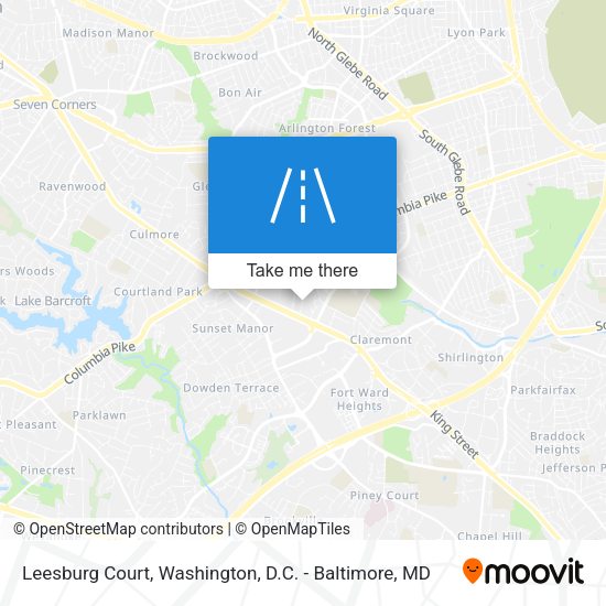 Leesburg Court map
