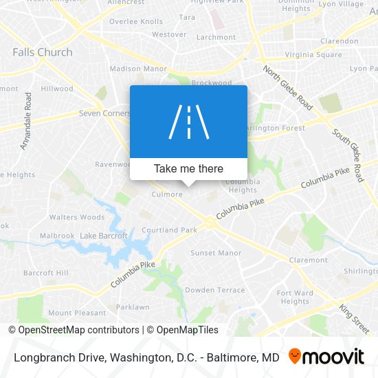 Longbranch Drive map
