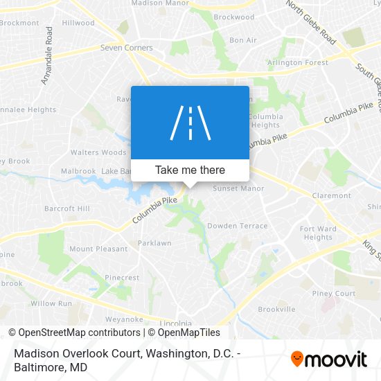 Mapa de Madison Overlook Court