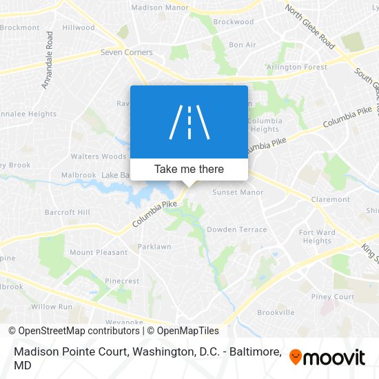 Mapa de Madison Pointe Court
