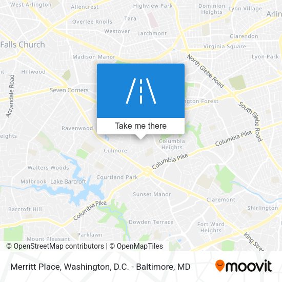 Merritt Place map