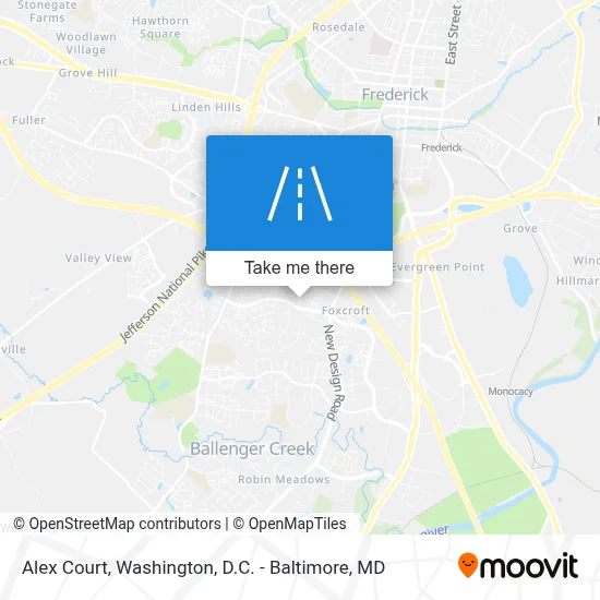 Alex Court map