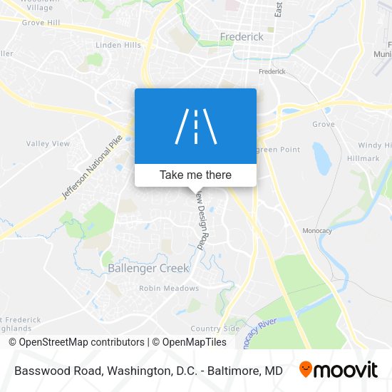Basswood Road map
