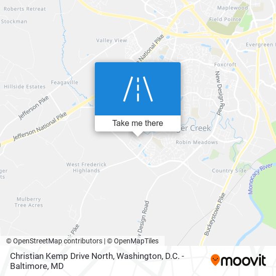 Mapa de Christian Kemp Drive North