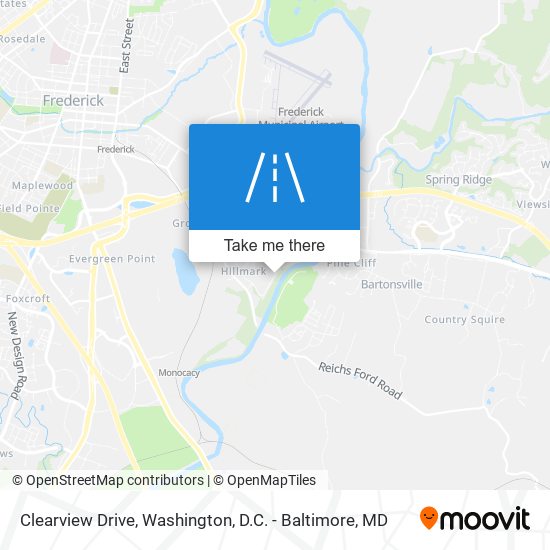Clearview Drive map