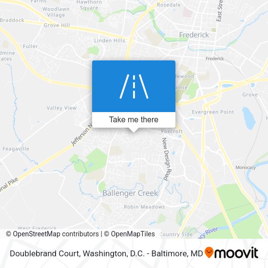 Doublebrand Court map
