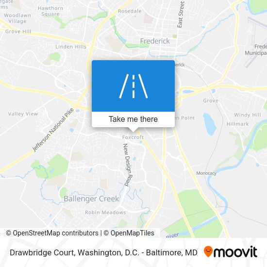 Drawbridge Court map