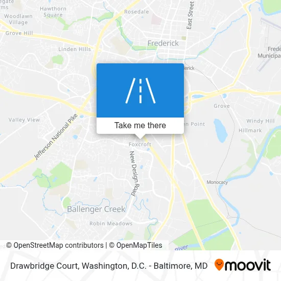 Drawbridge Court map