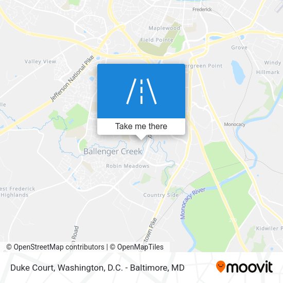Duke Court map