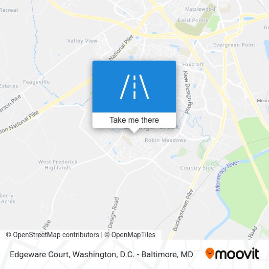 Edgeware Court map
