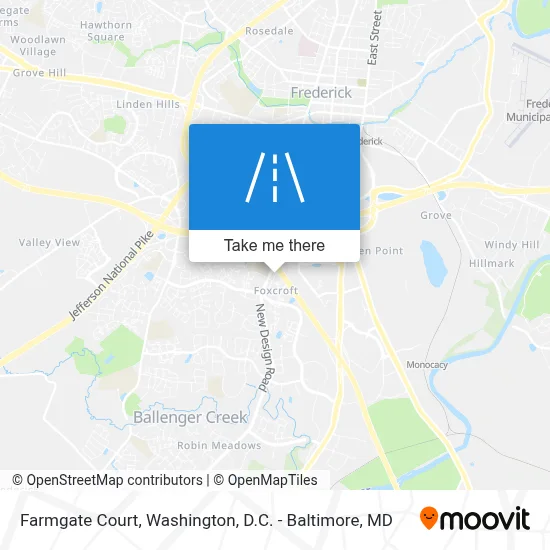 Farmgate Court map