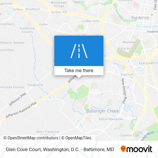 Mapa de Glen Cove Court