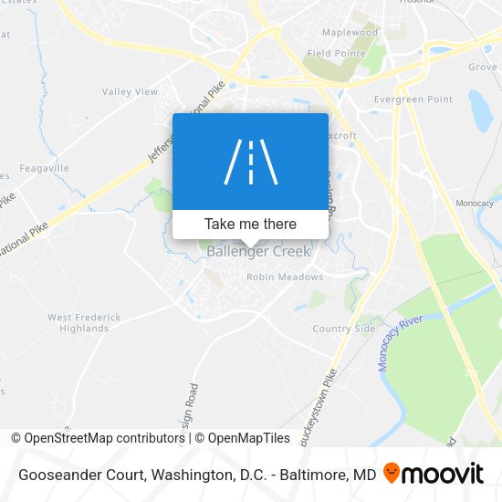 Gooseander Court map