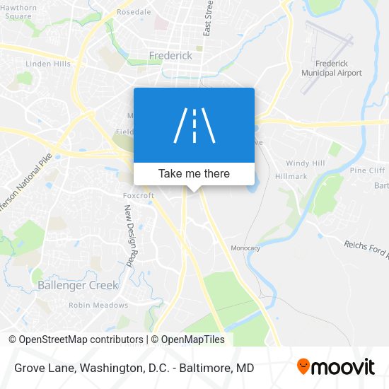 Mapa de Grove Lane