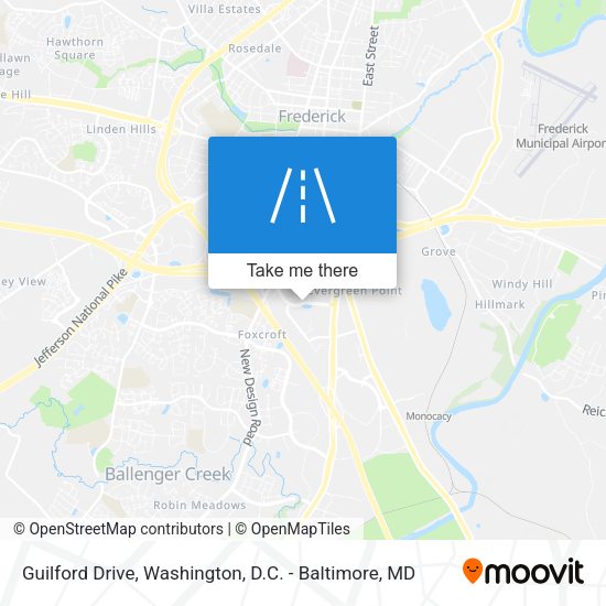 Guilford Drive map