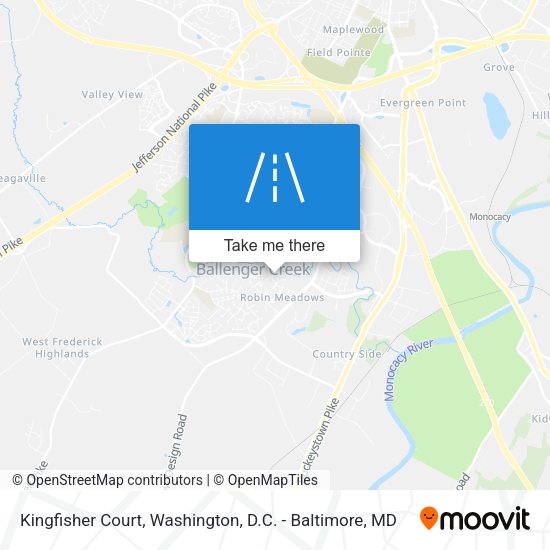 Kingfisher Court map