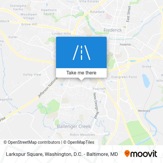 Mapa de Larkspur Square