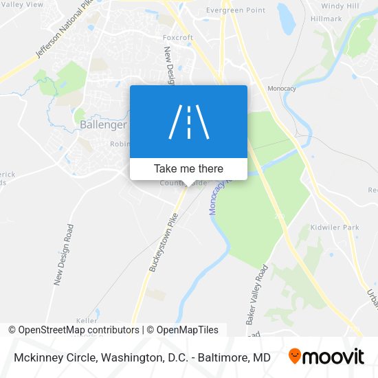 Mckinney Circle map