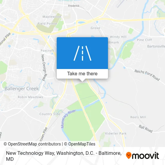 New Technology Way map