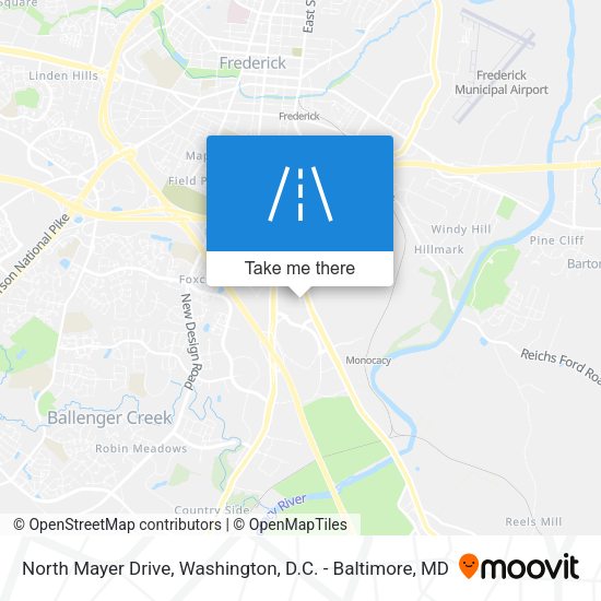 Mapa de North Mayer Drive