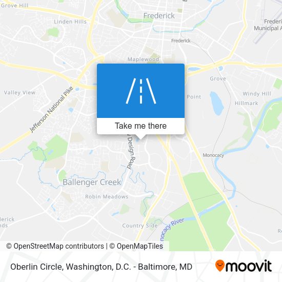 Oberlin Circle map